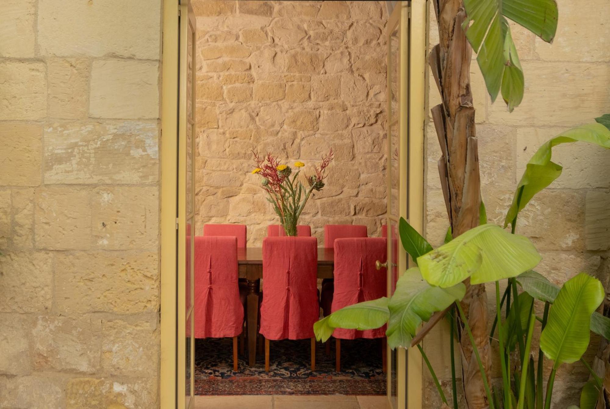Casa San Rocco - Luxurious Grand 18Th C. Palace With Gardens & Pool Hal Ghaxiak Exterior foto