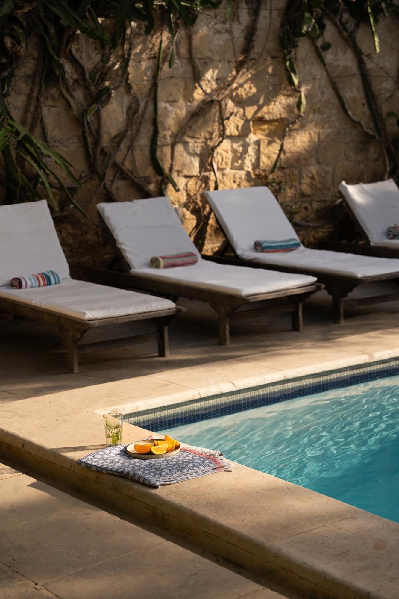 Casa San Rocco - Luxurious Grand 18Th C. Palace With Gardens & Pool Hal Ghaxiak Exterior foto